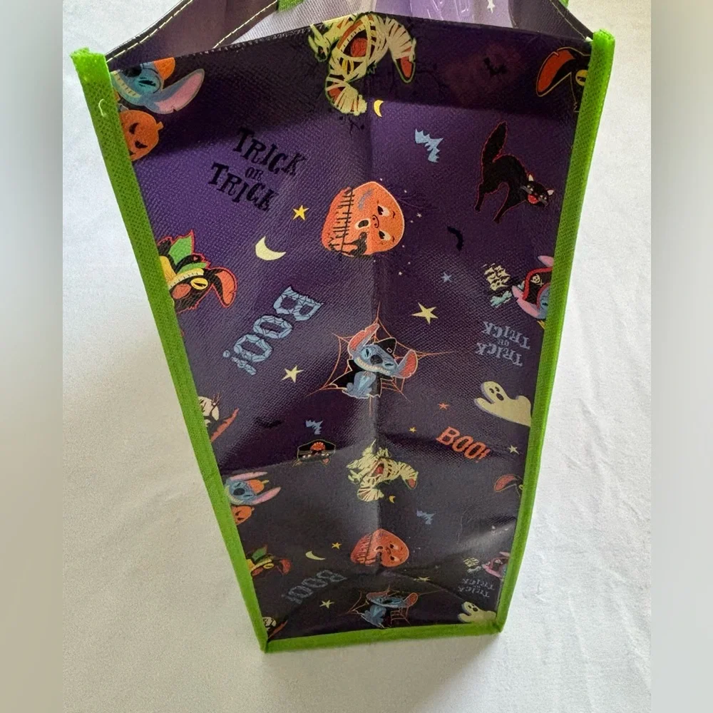 Disney Stitch Reusable Halloween Trick Or Treat Bag Gimme Candy NWT